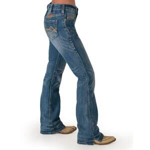Cowgirl Tuff Co. Don't Fence Me In Barbed Wire Bootcut Jeans - Size 31